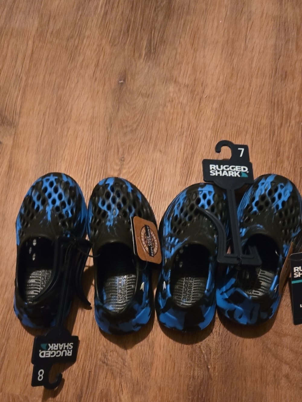 2 Pairs New Kids Slip On Shoes /water Shoes